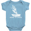 wakeboard to death Baby Onesie