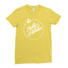 mostly harmless Ladies Fitted T-Shirt