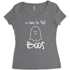 boos Women's Triblend Scoop T-shirt