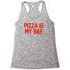 pizza is my bae ringer Racerback Tank