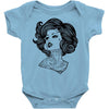 fashion girl Baby Onesie