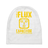 back to the future inspired flux capacitor delorean movie Baby Beanies