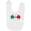 bat man mexican flag mexico logo Baby Bibs