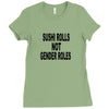 cute gender roles Ladies Fitted T-Shirt