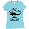 New Father 2018 Rokie Dept. Ladies Fitted T-Shirt