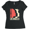 womens march on los angeles Women's Triblend Scoop T-shirt