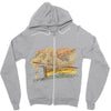 chasing windmills Zipper Hoodie
