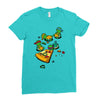 pizza lover Ladies Fitted T-Shirt