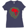 africa lion power cool Ladies Fitted T-Shirt
