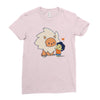 bffs (steven and lion) Ladies Fitted T-Shirt