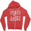 piste again Zipper Hoodie