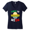 cinco de meow Women's V-Neck T-Shirt