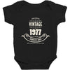 premium vintage 1977 classic perfectly aged limited edition Baby Bodysuit
