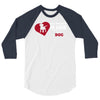 love and a dog life 3/4 Sleeve Shirt