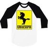 unicorn 3/4 Sleeve Shirt