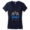 galactic assault Women's V-Neck T-Shirt