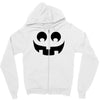 halloween pumpkin face Zipper Hoodie