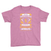 Never Underestimate the Strength of a Childhood Cancer Warrior Youth Tee