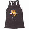 pizza smoking (2) Racerback Tank