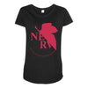 nerv -Evangelion Maternity Scoop Neck T-shirt