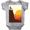 break on the mountain Baby Onesie