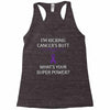 I Am Kicking Cancers Butt Whats Your Superpower? Racerback Tank
