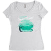 swamp of sadness Women's Triblend Scoop T-shirt