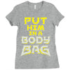 body bag Ladies Fitted T-Shirt