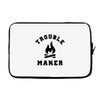 Trouble Maker Laptop sleeve