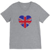 england flag V-Neck Tee