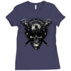 skull Ladies Fitted T-Shirt