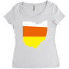 candy (2) Women's Triblend Scoop T-shirt
