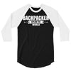 Backpacker Explore The World 3/4 Sleeve Shirt