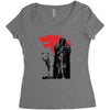 the king and the white wol Women's Triblend Scoop T-shirt