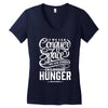 conquer the space Women's V-Neck T-Shirt