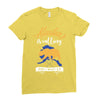 alaska is calling and i must go Ladies Fitted T-Shirt