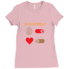 How To Live A Happy Life Ladies Fitted T-Shirt
