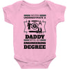 Never Underestimate A Daddy With An Engineering Degree Baby Onesie