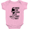 Who the Fook Is That Guy, McGregor VS Alvarez Baby Onesie