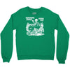 1955 old school hot rod outlaw gasser drag car blower Crewneck Sweatshirt