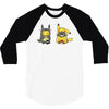 totoro &amp; pikachu onesie 3/4 Sleeve Shirt