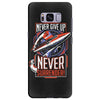 never surrender Samsung Galaxy S8 Plus