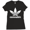cannabis Ladies Fitted T-Shirt