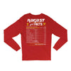 August Girl Facts Virgo Long Sleeve Shirts