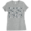 pop culture clash Ladies Fitted T-Shirt