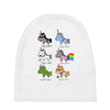 unicorn funny Baby Beanies