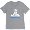 dads army stupid boy V-Neck Tee