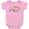 lightsaber rainbow Baby Bodysuit