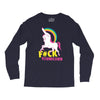 unicorn funny Long Sleeve Shirts