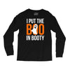 i put the boo in booty Long Sleeve Shirts